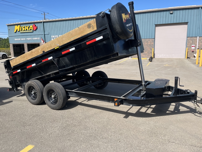 2026 Miska 7 Ton Contractor Dump Trailer